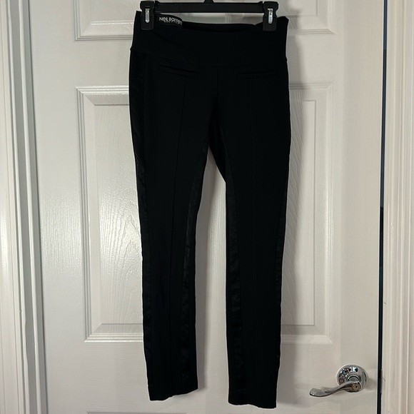 Neil Barrett Pants - Neil Barrett Black Leggings Size small